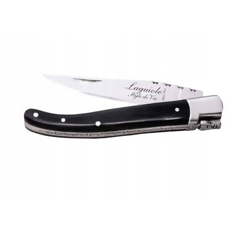 Kapesní nůž Laguiole Style de Vie – Luxury Line Black (9 cm)